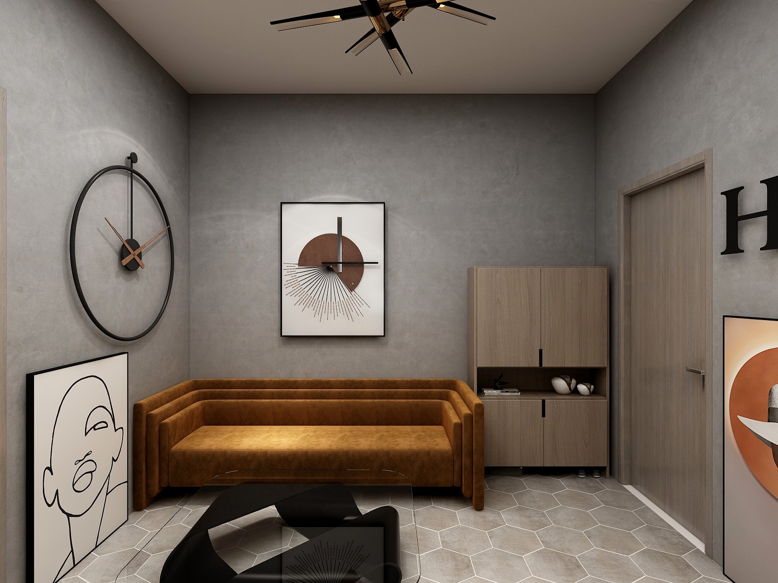 跑跑不要跑-福星公寓一房一厅31平-装修设计方案