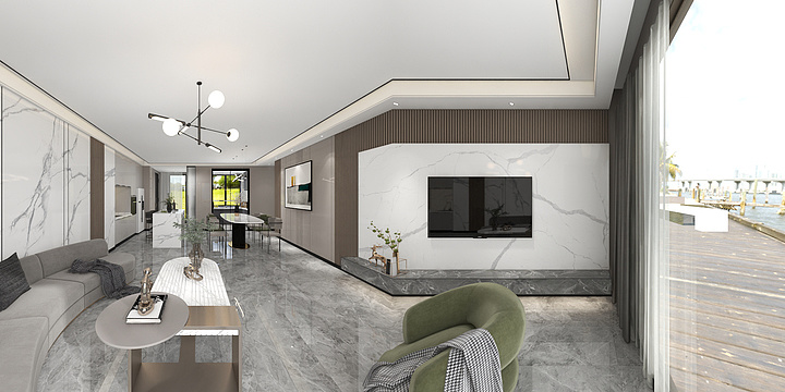 Alone-设计-L-玉兰广场-现代简约-20210415-装修设计方案