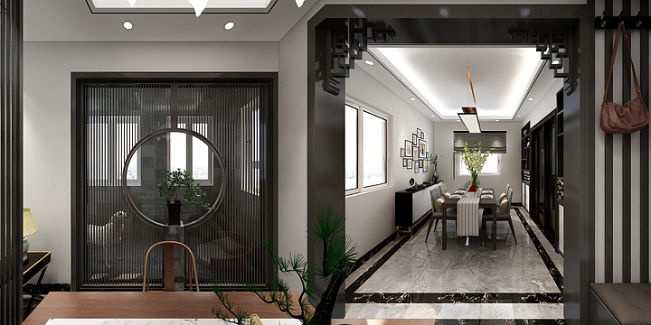 田宇飞-瑞和园89.50㎡B户型3室2厅1卫-装修设计方案