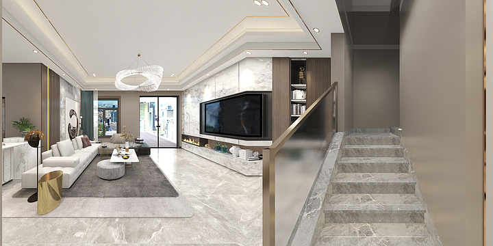 拾艺|唐伟-远大美域平面方案效果图-副本-副本-装修设计方案