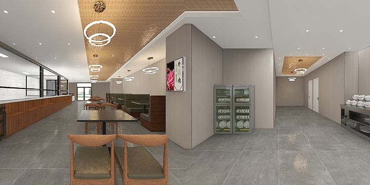 室内设计小衣-威海悦五味火锅-装修设计方案