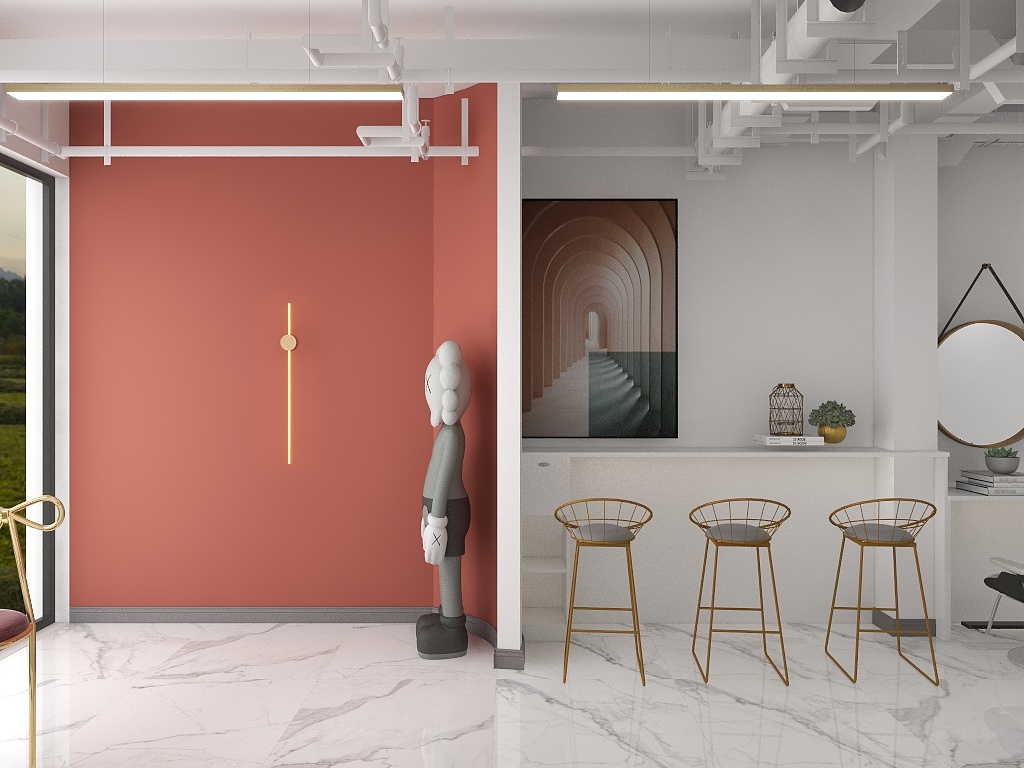 诸城玛尚软装-HairSalon-装修设计方案