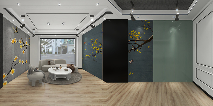 集成墙板定制-共联门店-装修设计方案