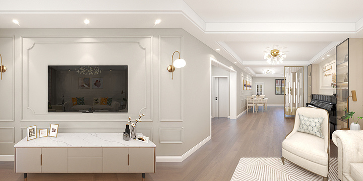 王提提-华能城市花园18号-装修设计方案