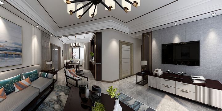 室内设计一小杨-宇界维诗卡-装修设计方案
