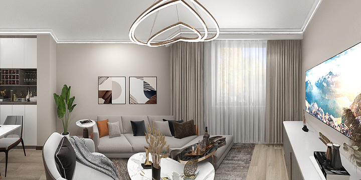 欧恩国际家具苏州有限公司-上南一村96号104室-装修设计方案