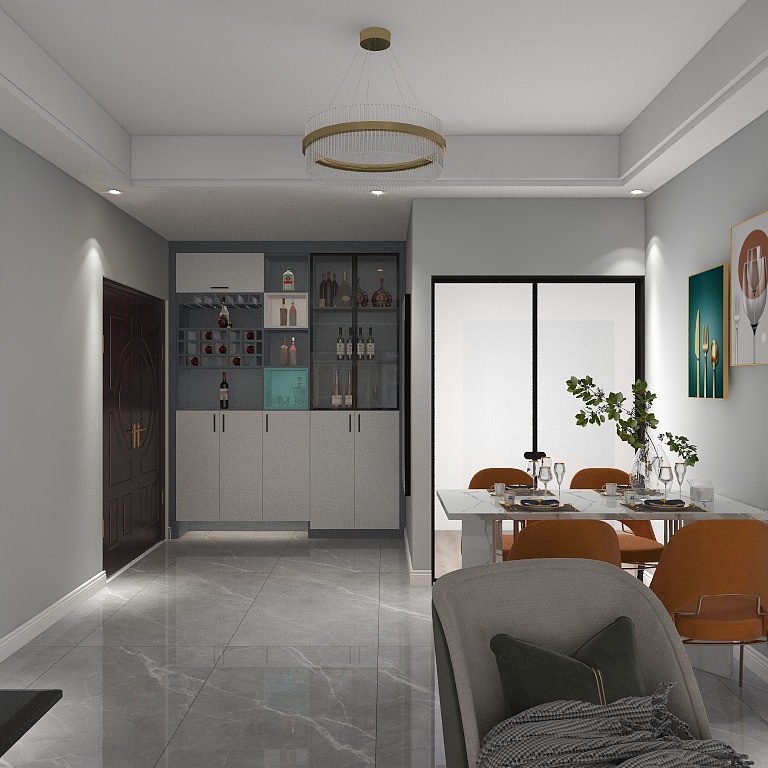 衡固定制设计-方言-金科19栋19-3-装修设计方案