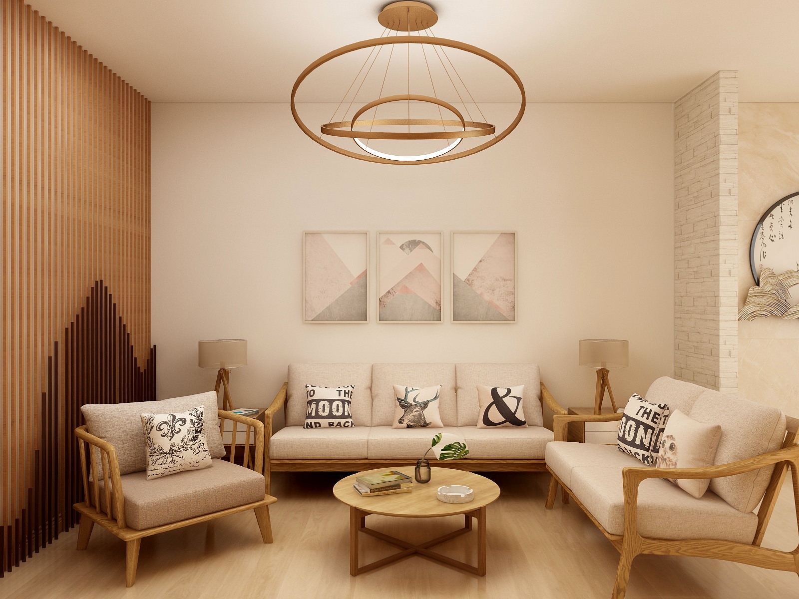 跑跑不要跑-山东德州三居室-装修设计方案