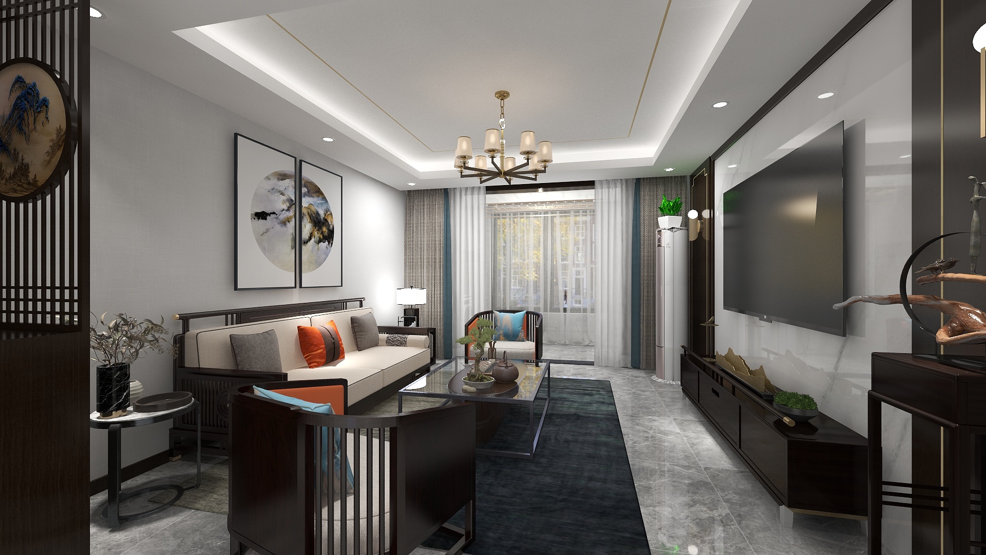 何杏仁-鲁香山装修效果图