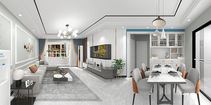 段艳南-廊坊大学里-装修设计方案