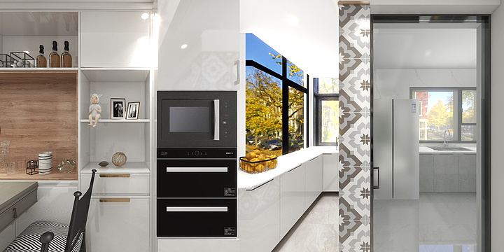 eesybildesigner-140平简欧轻奢无主灯方案-装修设计方案