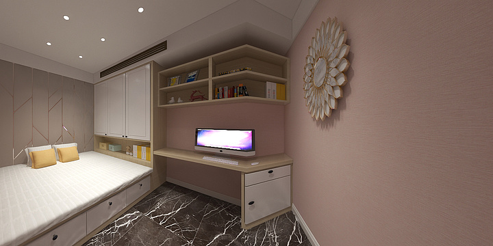 空无禅-软装专业作业户型-装修设计方案