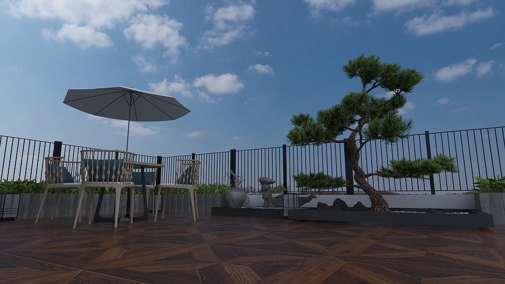 Sandy_F-典当行露台-装修设计方案