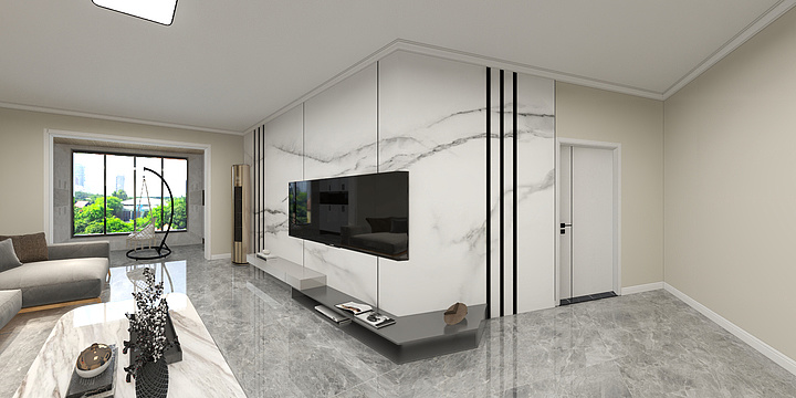 张景浩-汉城壹号冯先生-装修设计方案