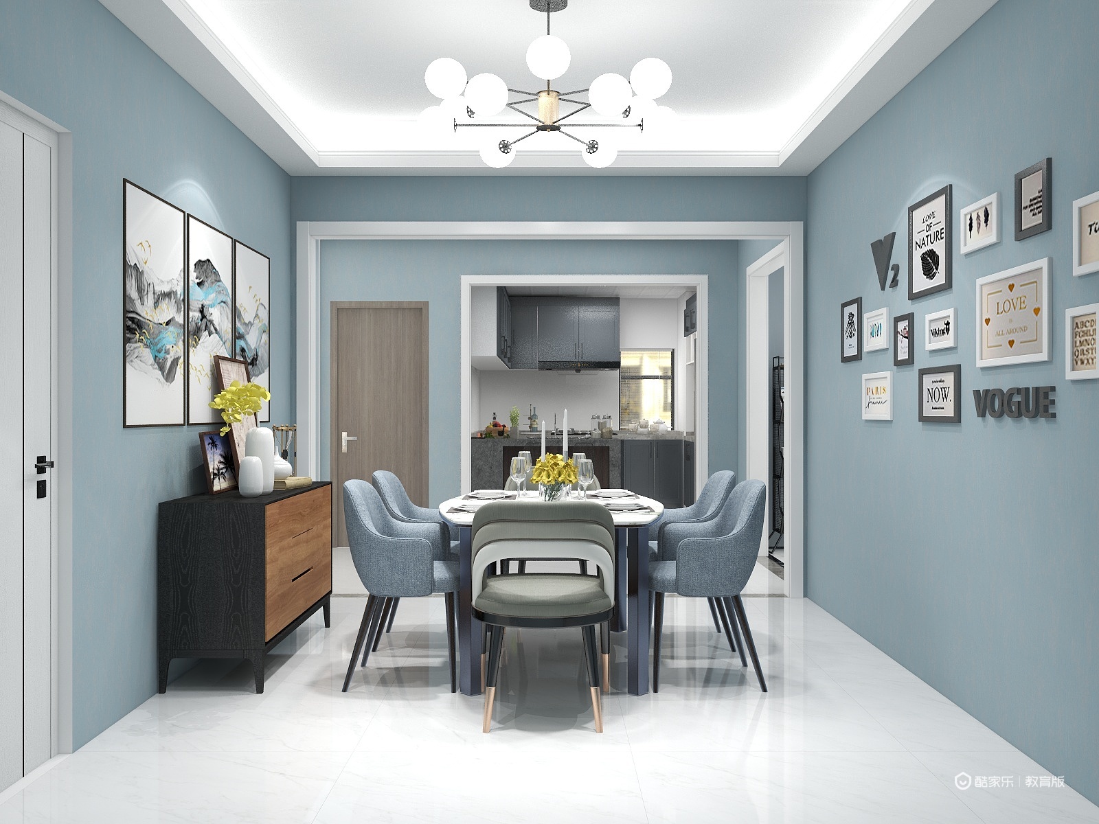 严欣权-滨江碧桂园翡翠江南装修效果图