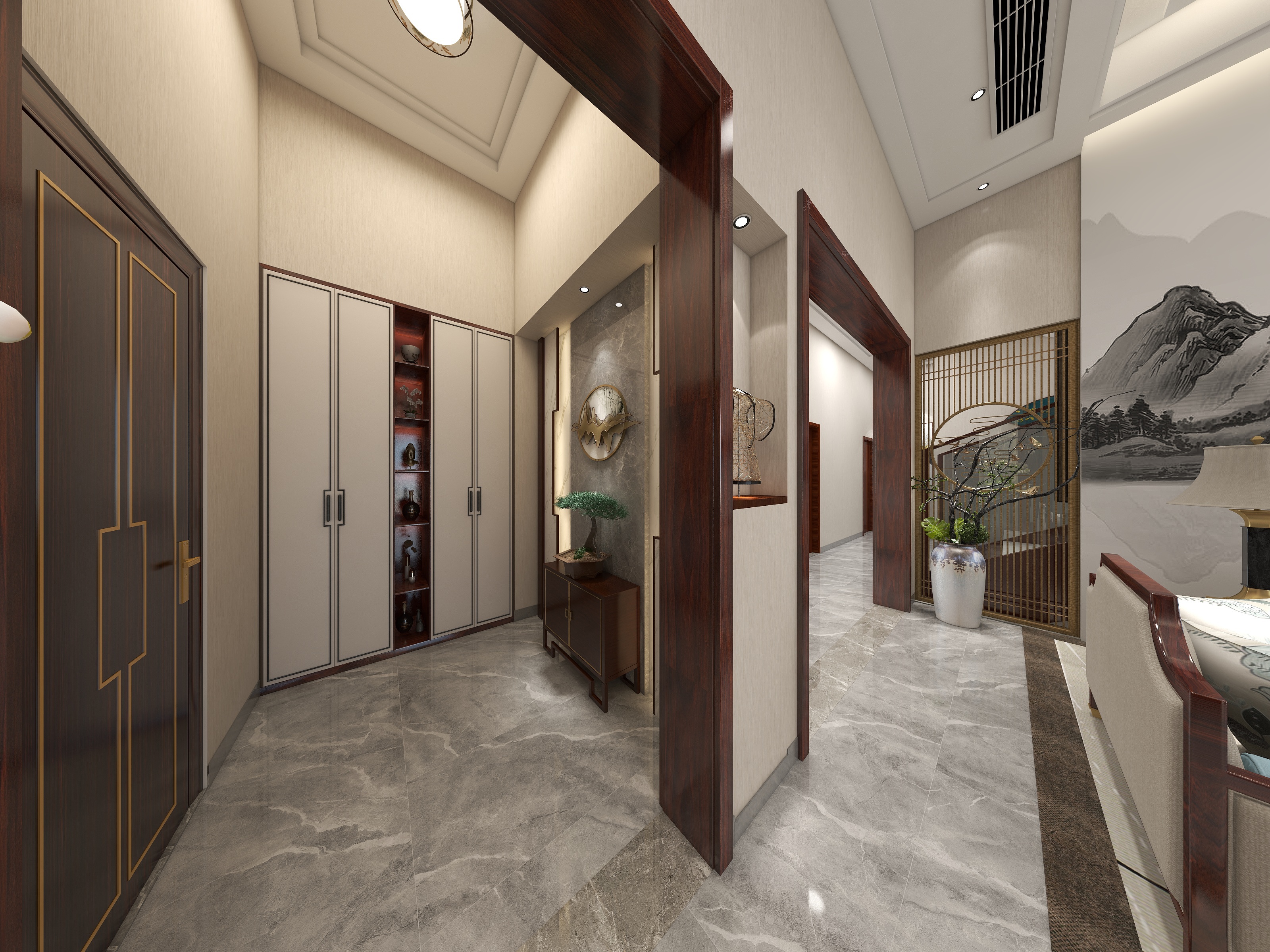 栖尚设计-格林春天-装修设计方案