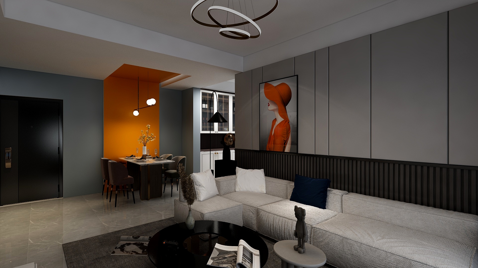 易装设计-平面系统图PL-00_recov-装修设计方案