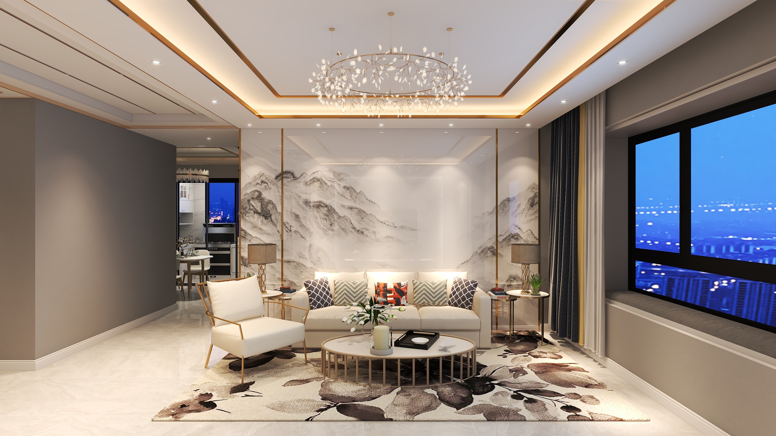 DM得米-盛世华庭装修效果图