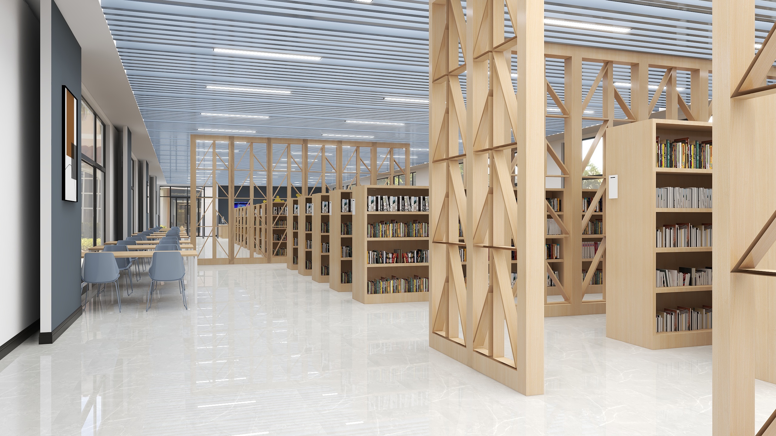 设计行远-教学综合楼装修效果图