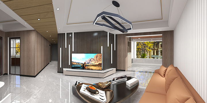 执尺量长安-蓝湖九郡紫郡26号楼03户-装修设计方案