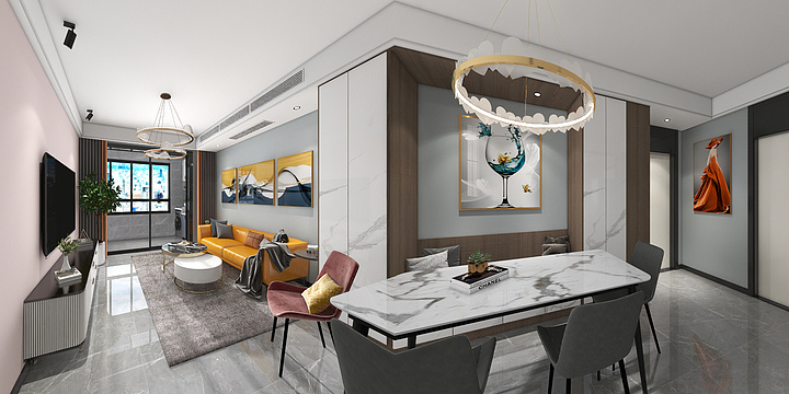 嘎不哩鸭斯-融侨华府2-装修设计方案