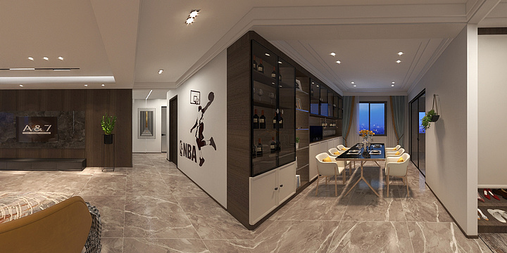 子雍老师-银河君庭四室现代-装修设计方案