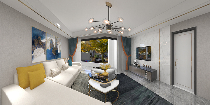 _Rick-玉兰花园-装修设计方案