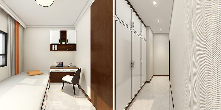 宏越装饰nHNt-新中三室ling-装修设计方案