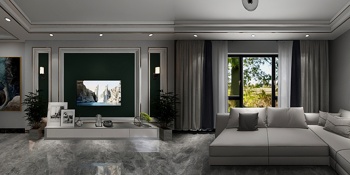 恋尚美佳装饰-栗子园小区-装修设计方案