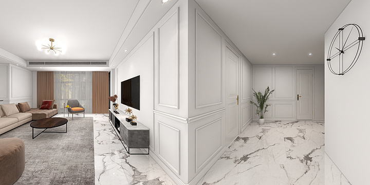 加菲猫装饰设计-王庭世家-装修设计方案