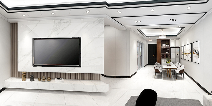 美杰设计装饰-联发君悦华府-装修设计方案