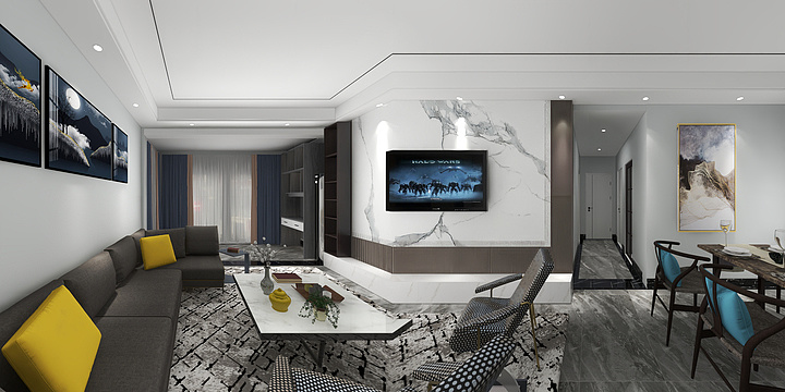 馨誉装饰-荣耀城6号楼8.3-装修设计方案