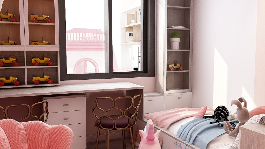 南SRzk-金五区儿童房-装修设计方案