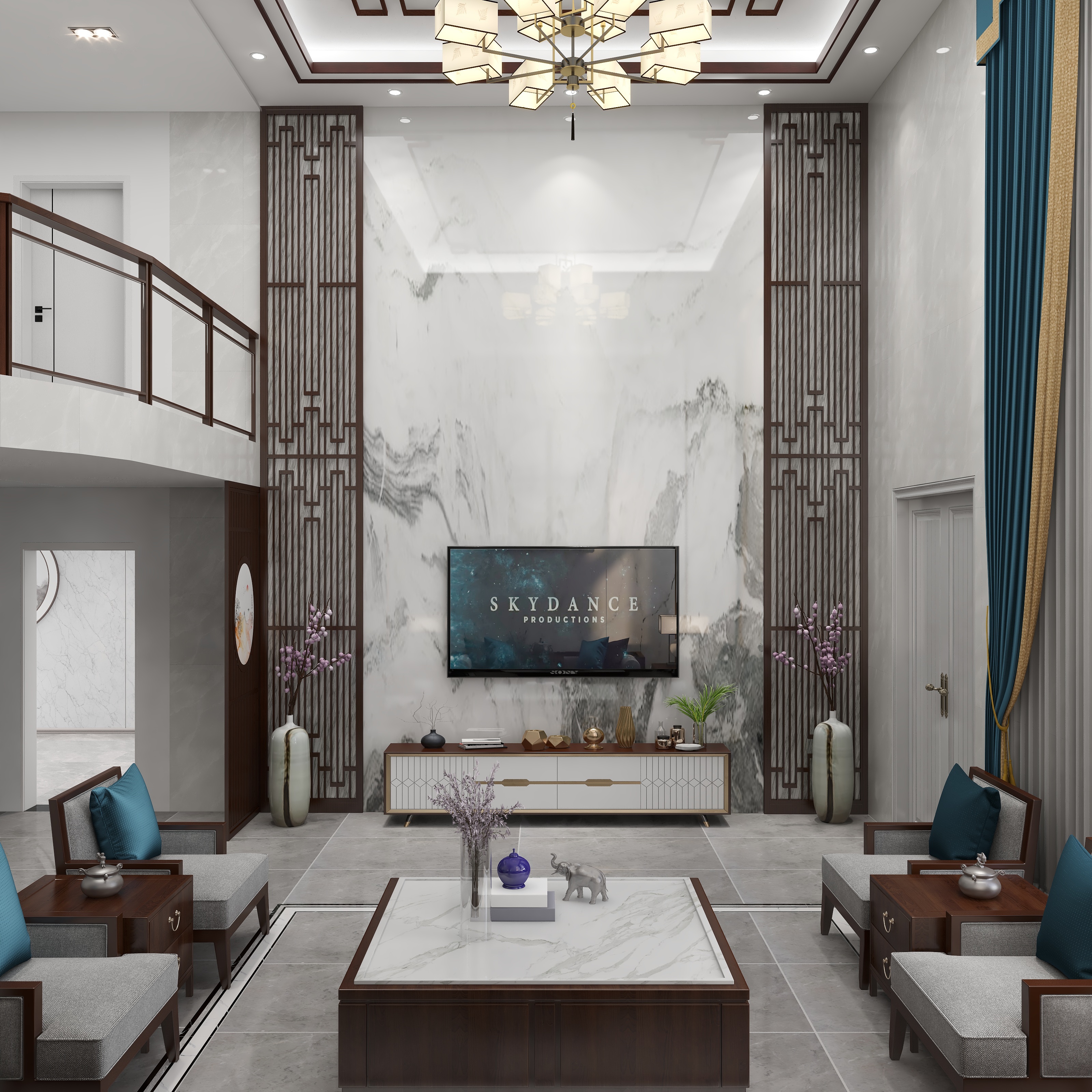 高飞腾-富康别墅-装修设计方案