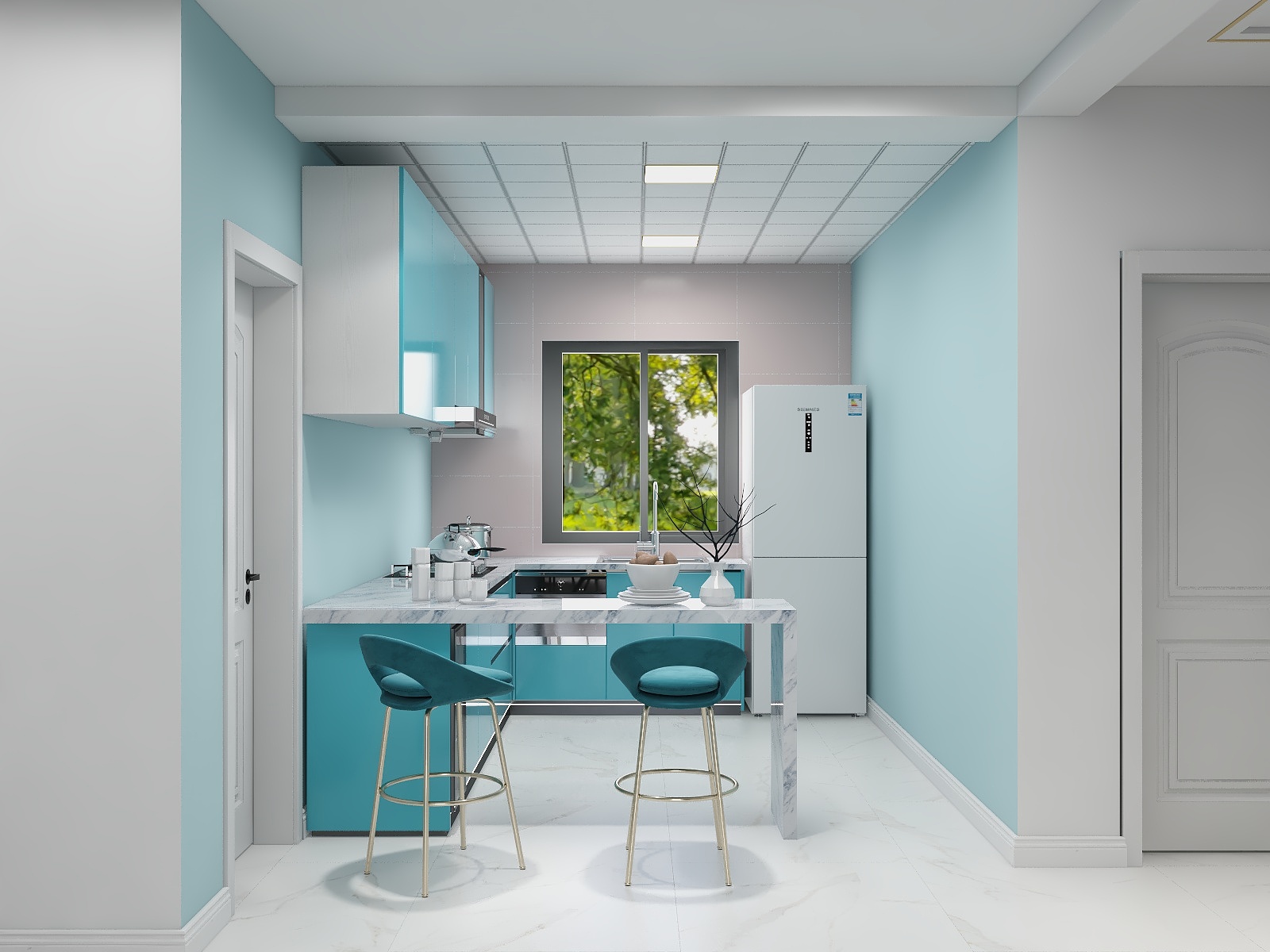 沐禾装饰设计工作室-公园尊邸5号郭振-装修设计方案