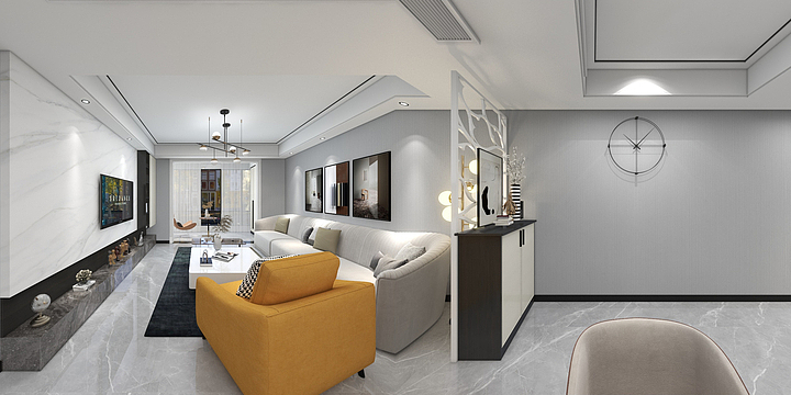 华容德瑞邦-滨江新城6-2705刘总-装修设计方案