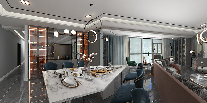 欧军-碧水山居-装修设计方案