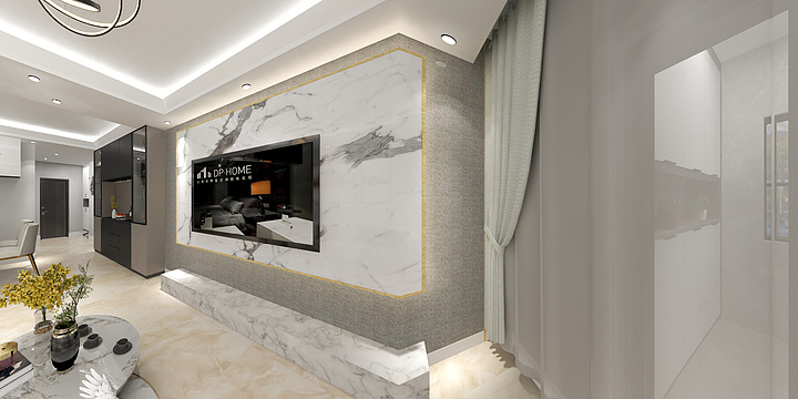 德麦全屋-悦隽平澜府34-1801-装修设计方案