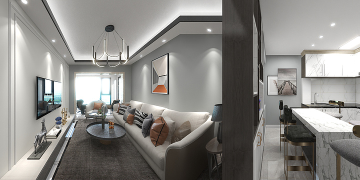 文辉-效果图-装修设计方案