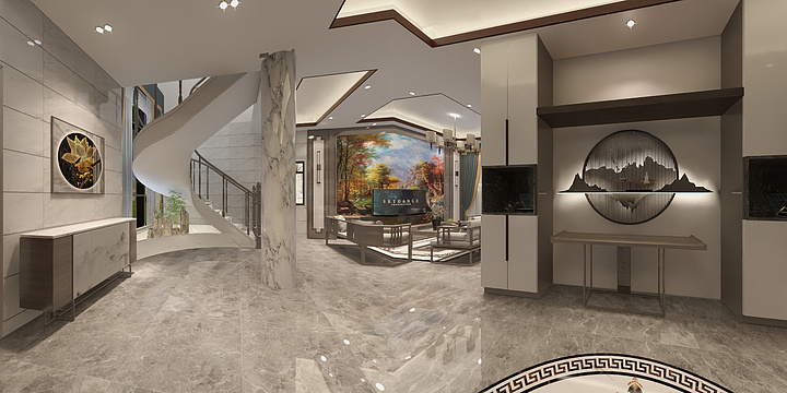 KK设计JIGOU-邱总别墅-副本-装修设计方案