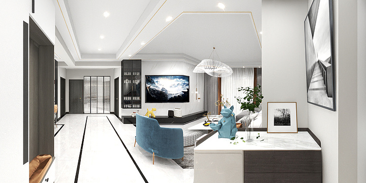 板凳球员OWHK-天麟12号楼-装修设计方案