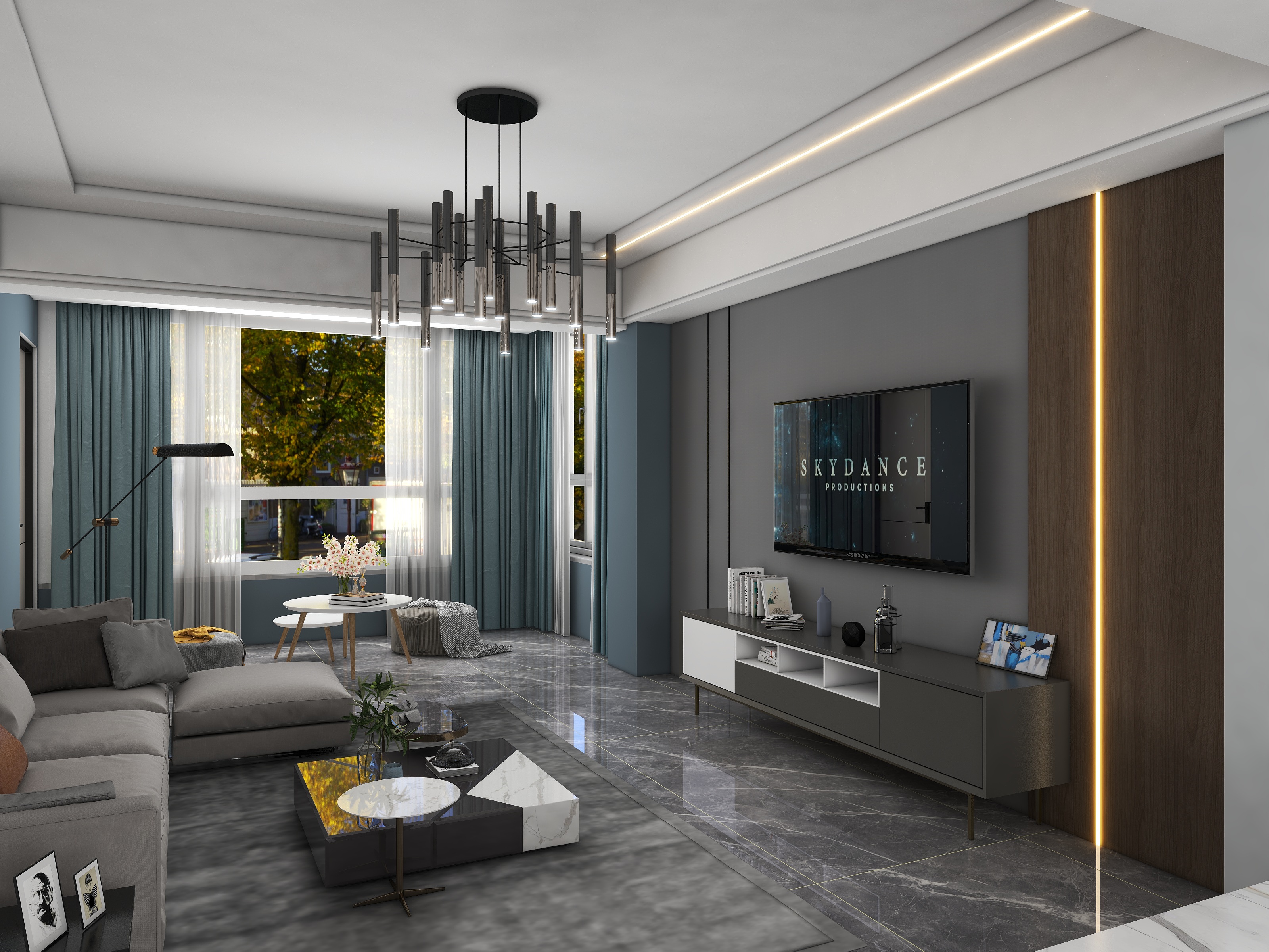 智龙设计志-平原3号楼2单元1104-装修设计方案