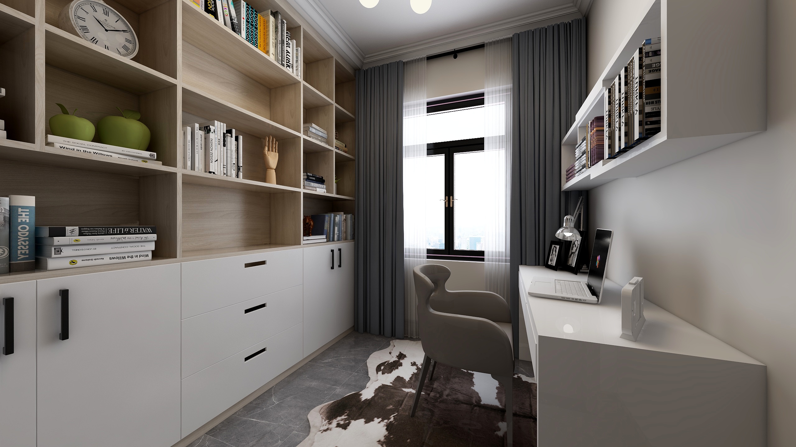 菜鸟小虫-科技城4室装修效果图