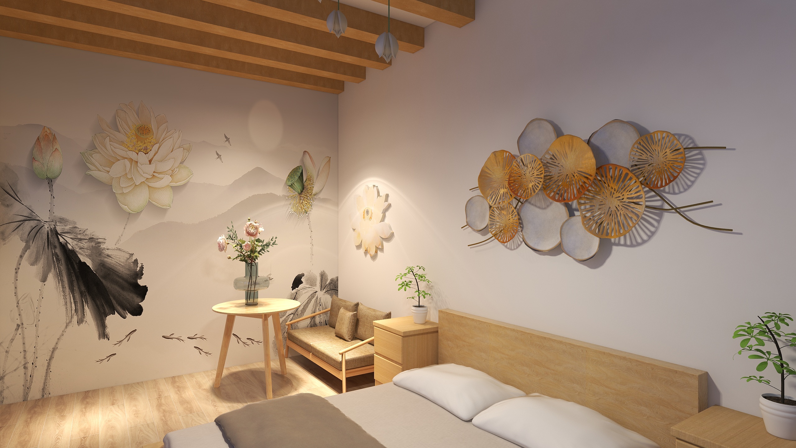 深海不蓝-二层卧室2-装修设计方案