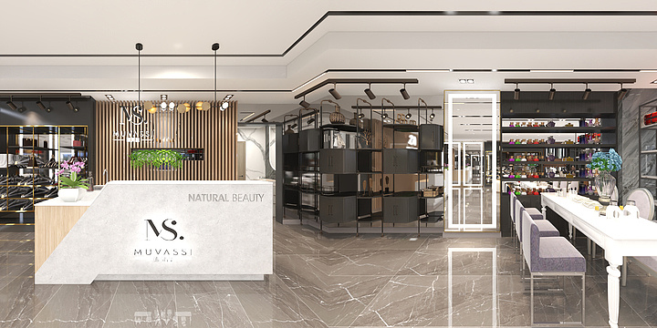 耀庆装饰I赵本龙-明珠广场-服装店-装修设计方案