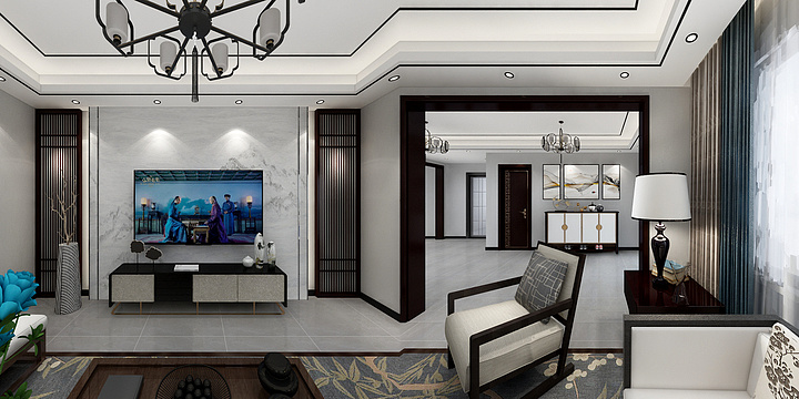 设计师黎飞-别墅-装修设计方案