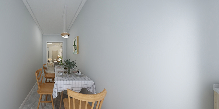 乂想想设计-家属院平面图-装修设计方案