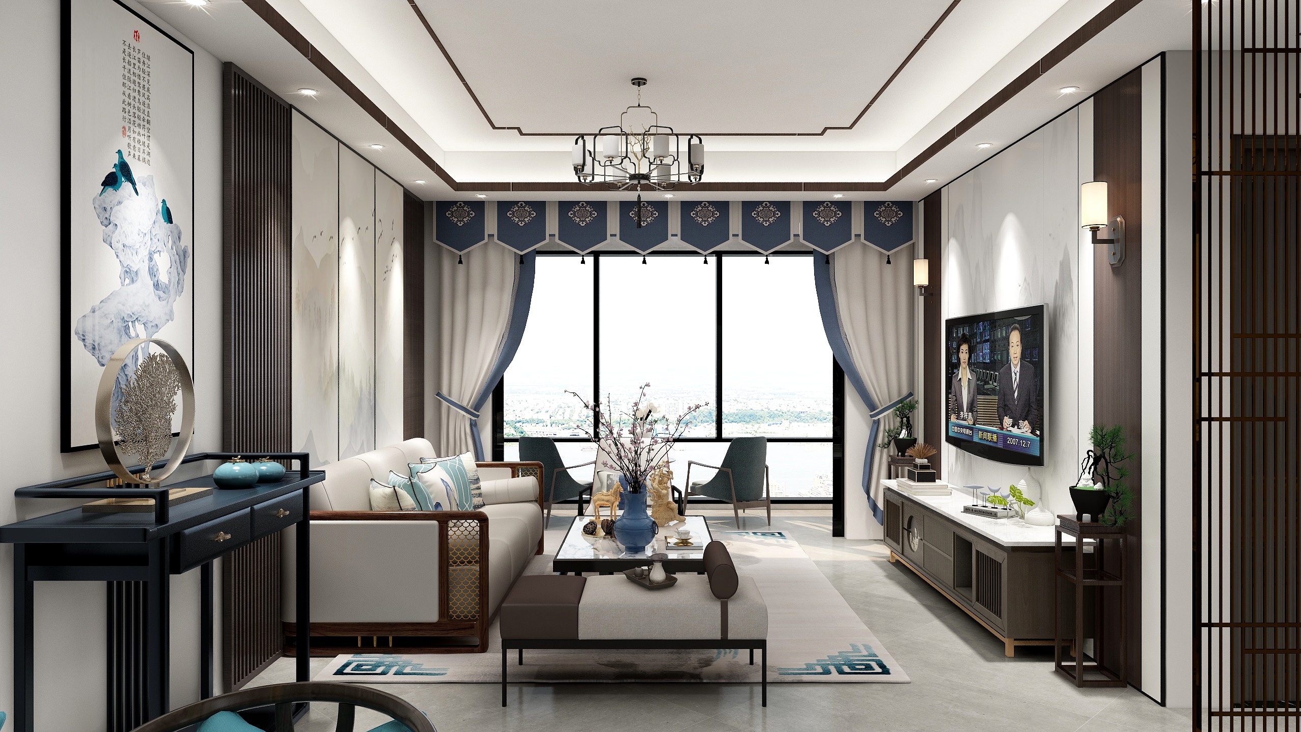 元舍空间设计-龙泽家园8#2202(平面布局方-装修设计方案