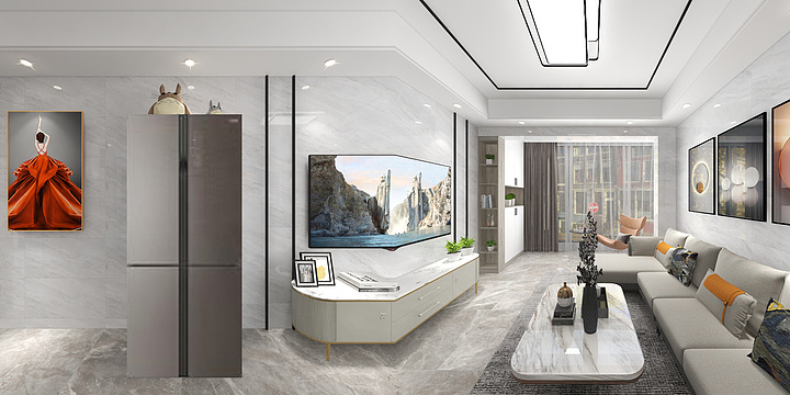 羽墨设计工作室-简约-装修设计方案