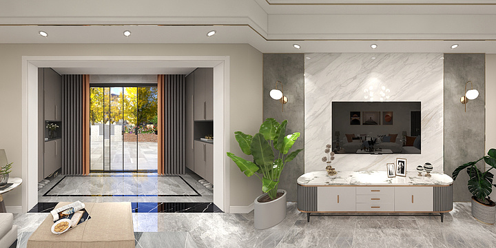 浔利装饰设计师一刘天浩-铜锣湾14-1-1-1(效果)-装修设计方案